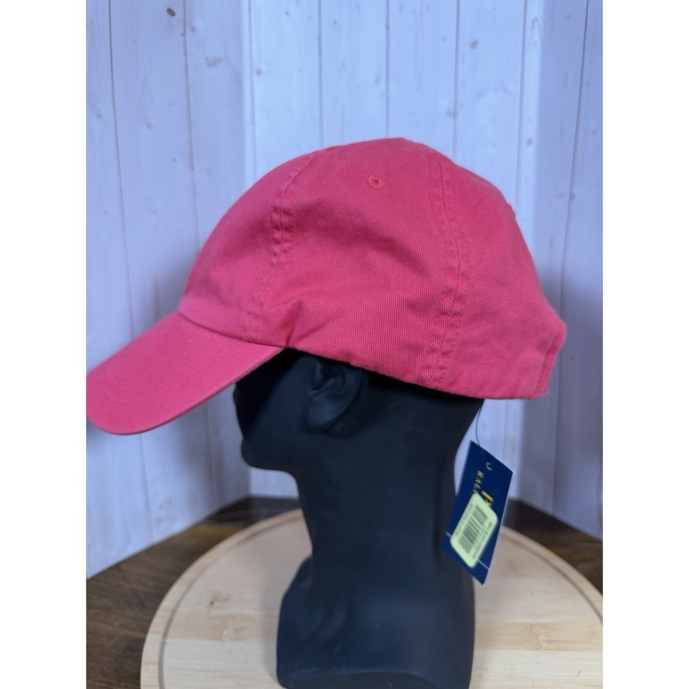 New Polo Ralph Lauren Tropical Pink Adjustable Baseball Cap Unisex Casual Solid - Picture 2 of 9
